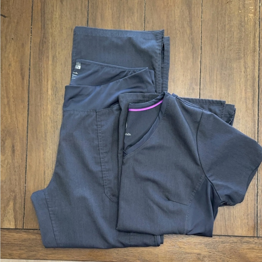 Grey scrubs set